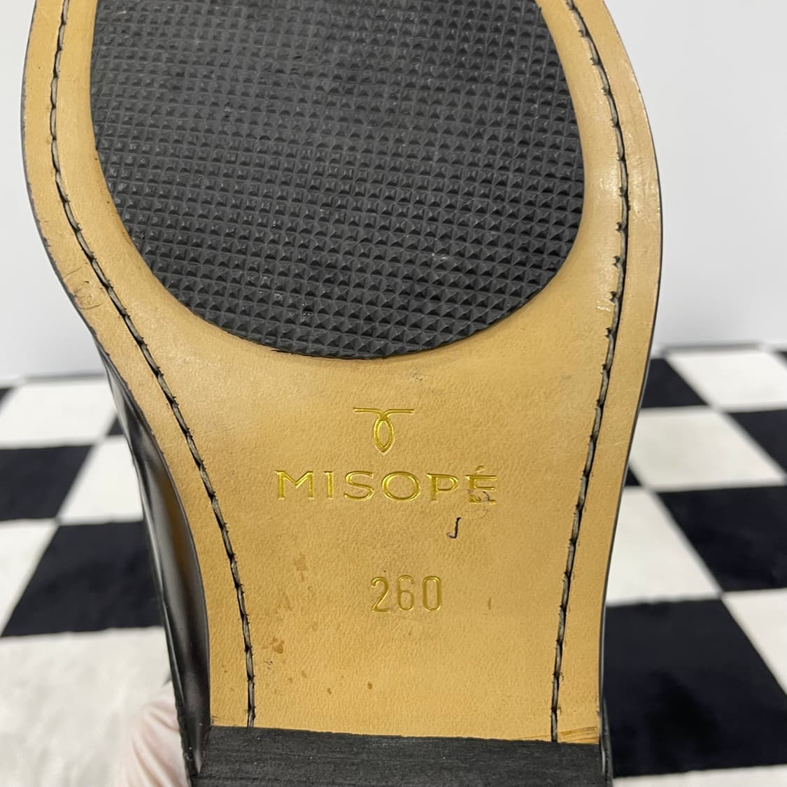 미소페 체인 버클 구두 260mm 상품이미지10
