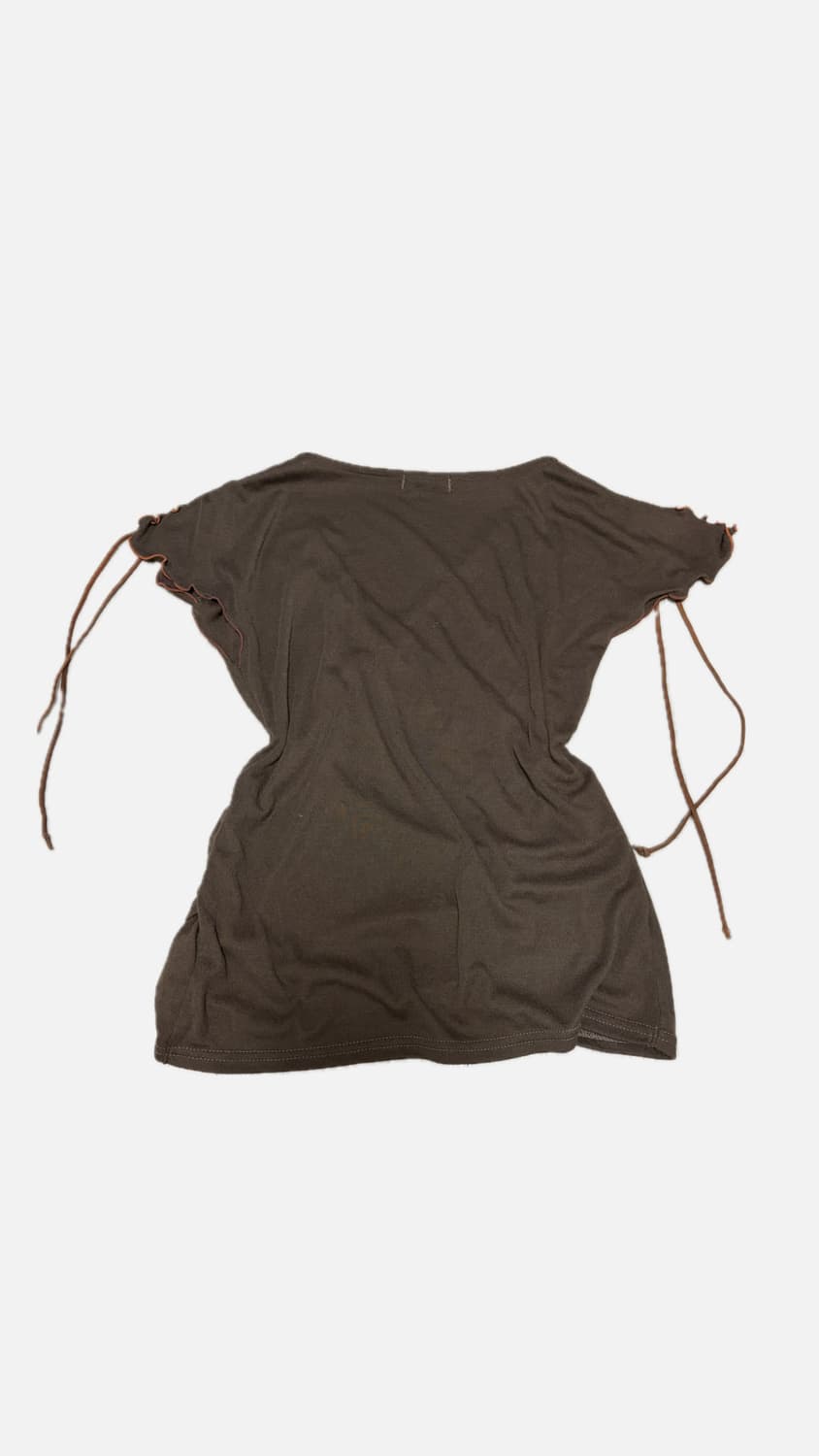 Vintage y2k 셔링 탑 상품이미지2