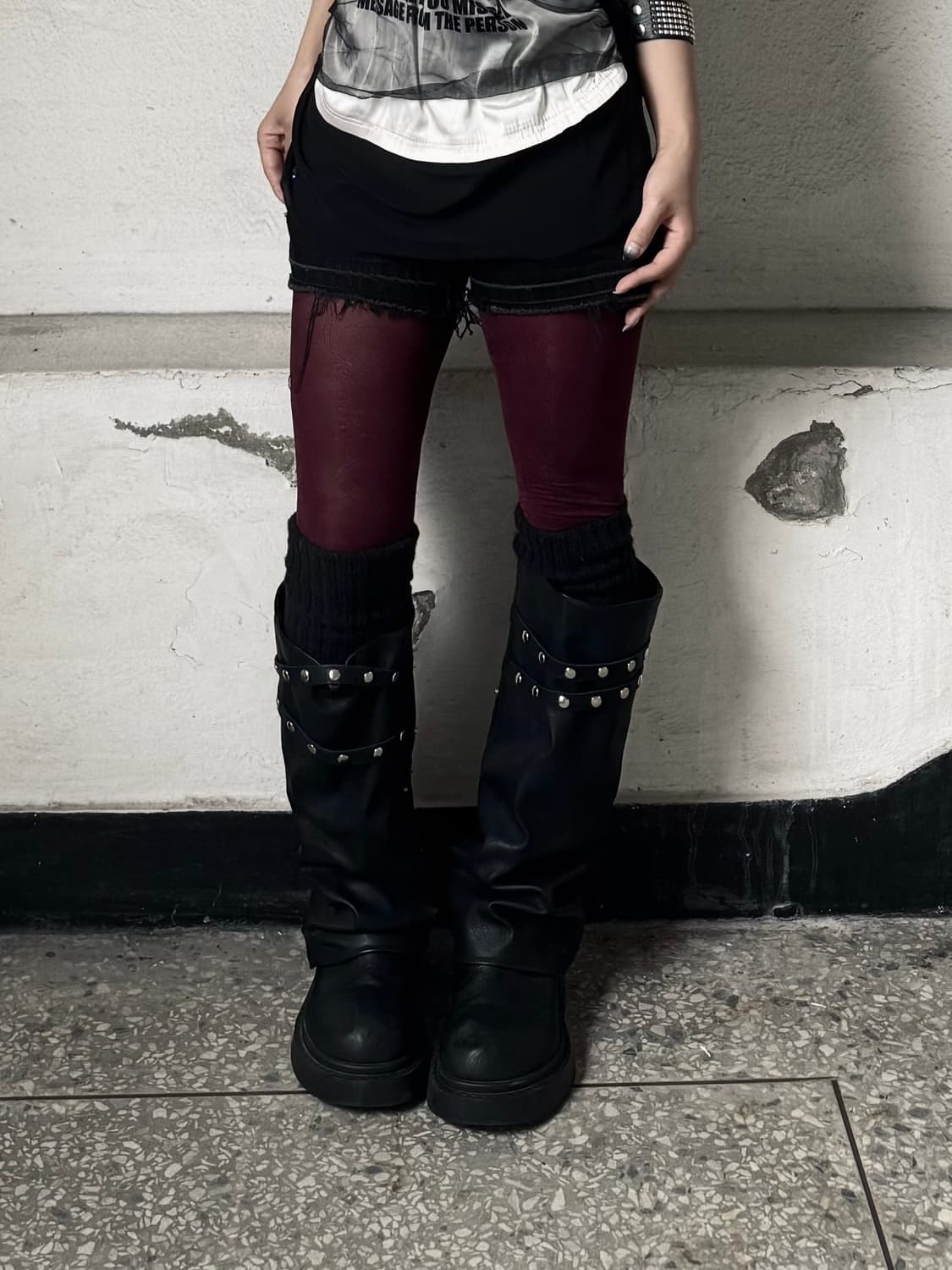 Basic black shorts 상품이미지3