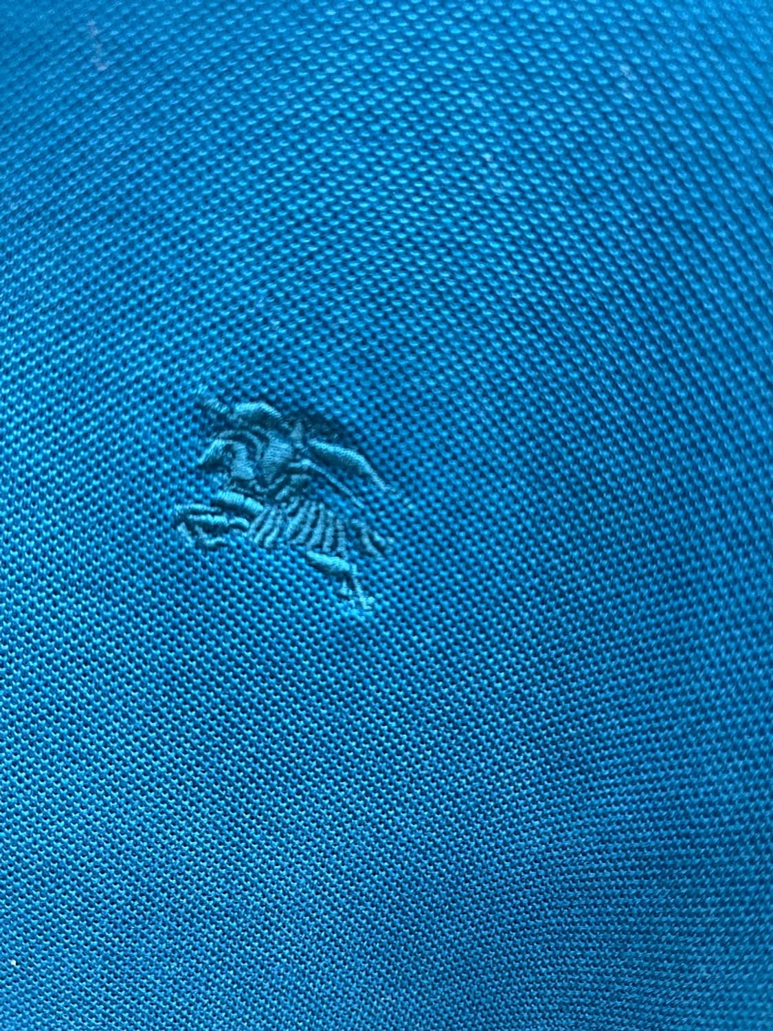 95) 버버리 청록 긴팔 카라티  상품이미지2