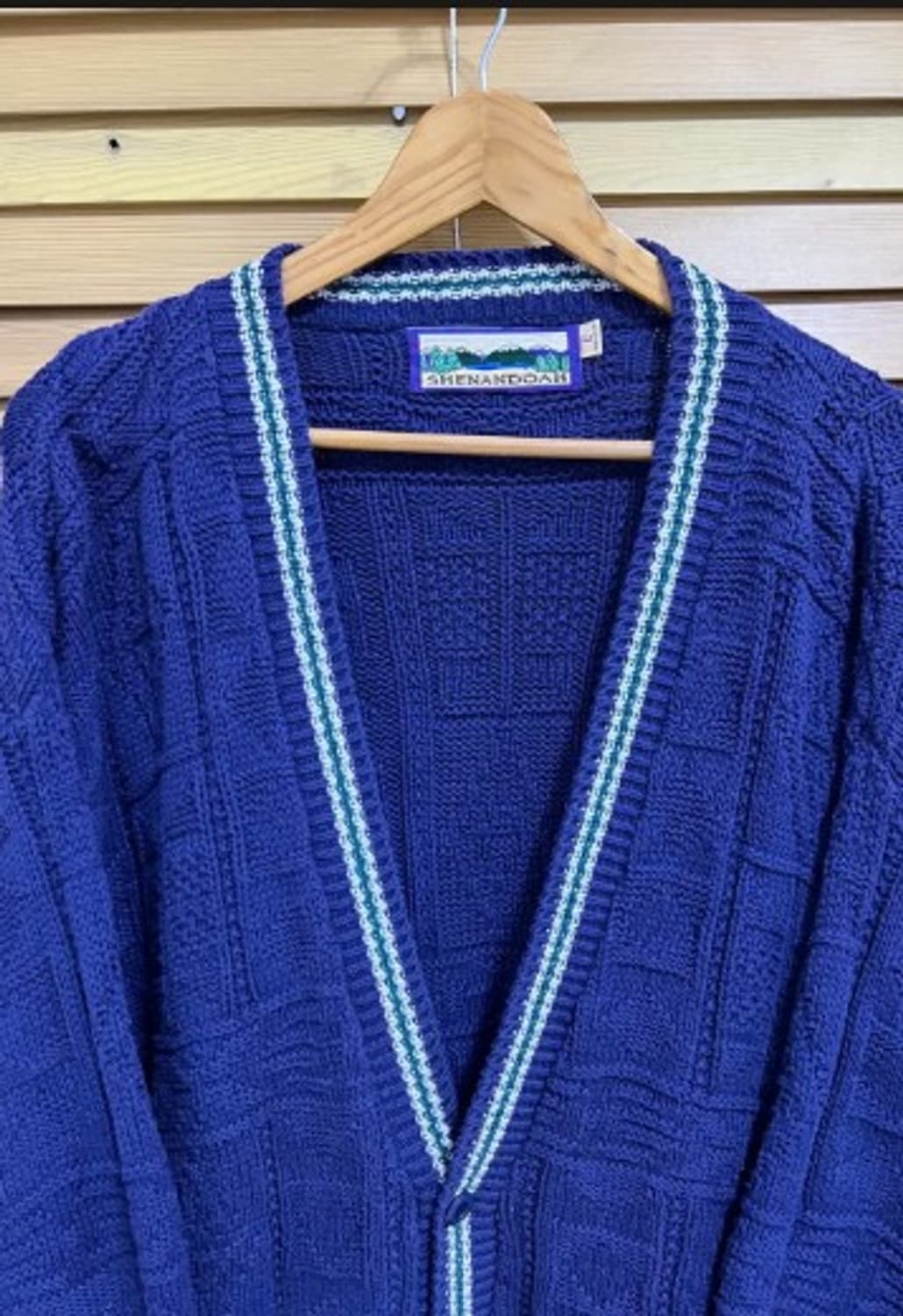 수입) SHENANDOAH 남성 오버핏니트가디건 made in USA 상품이미지1