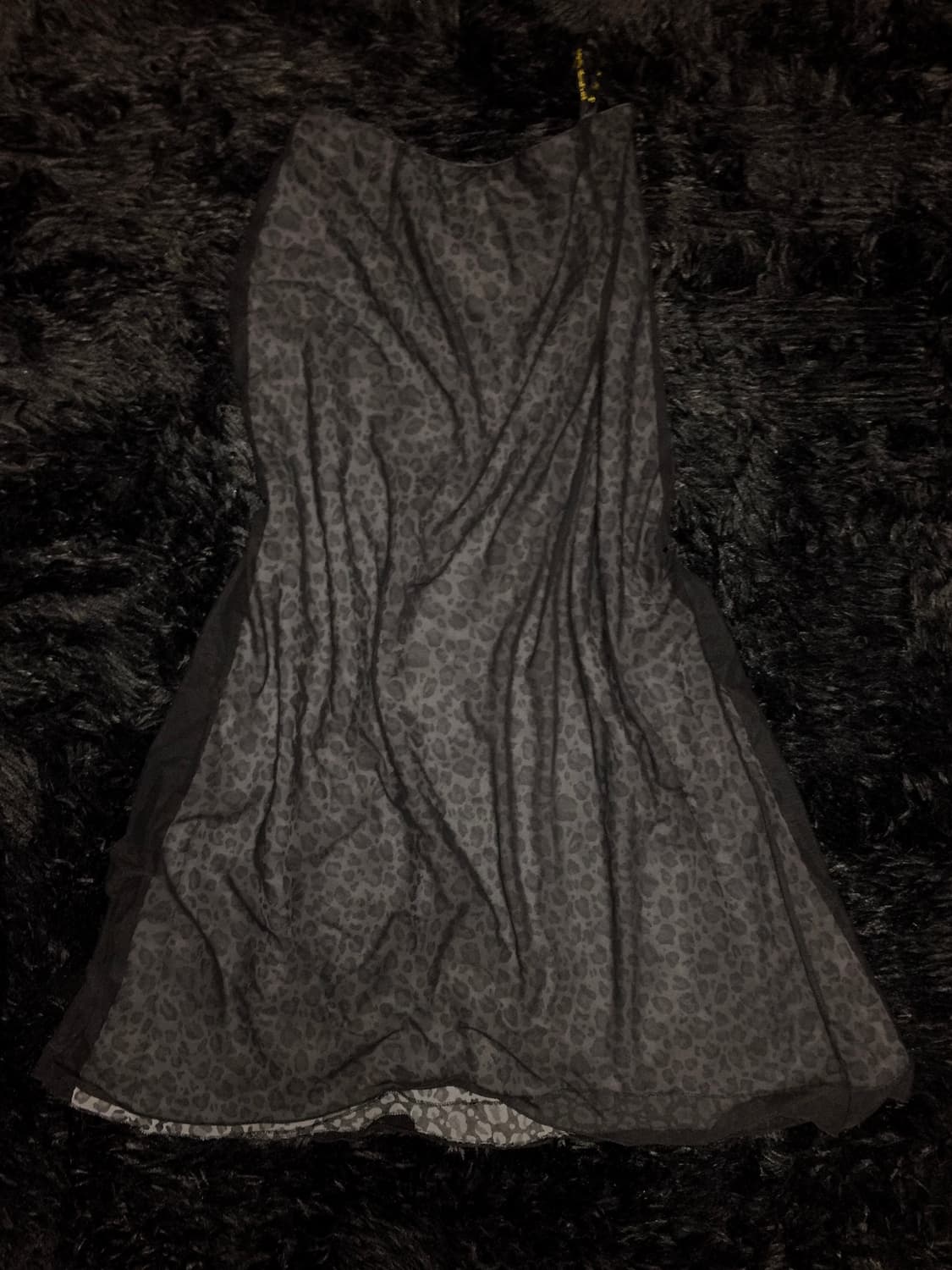 GK layered leopard skirt 상품이미지1