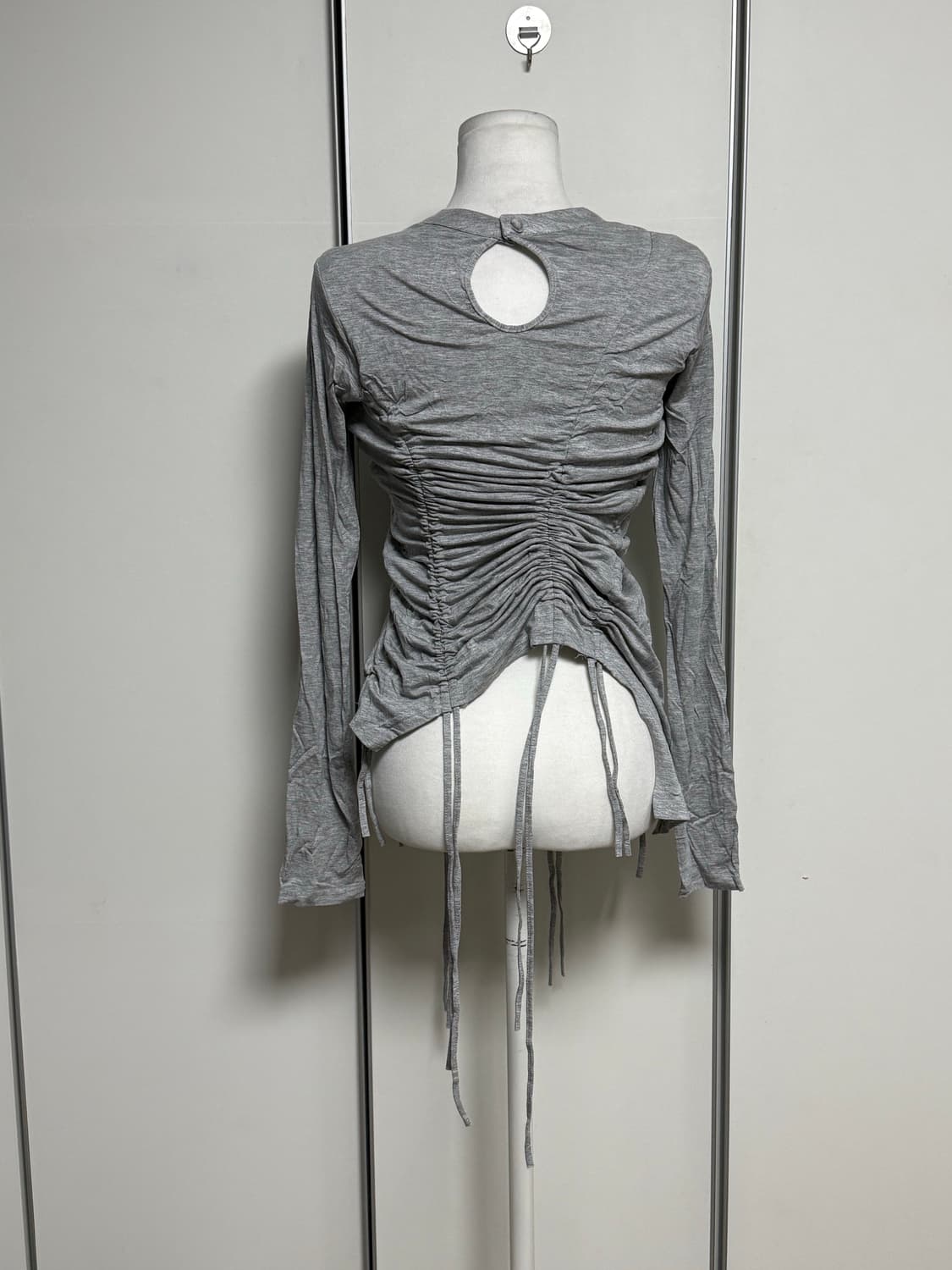 텍스처서울 셔링티셔츠 그레이 상품이미지3