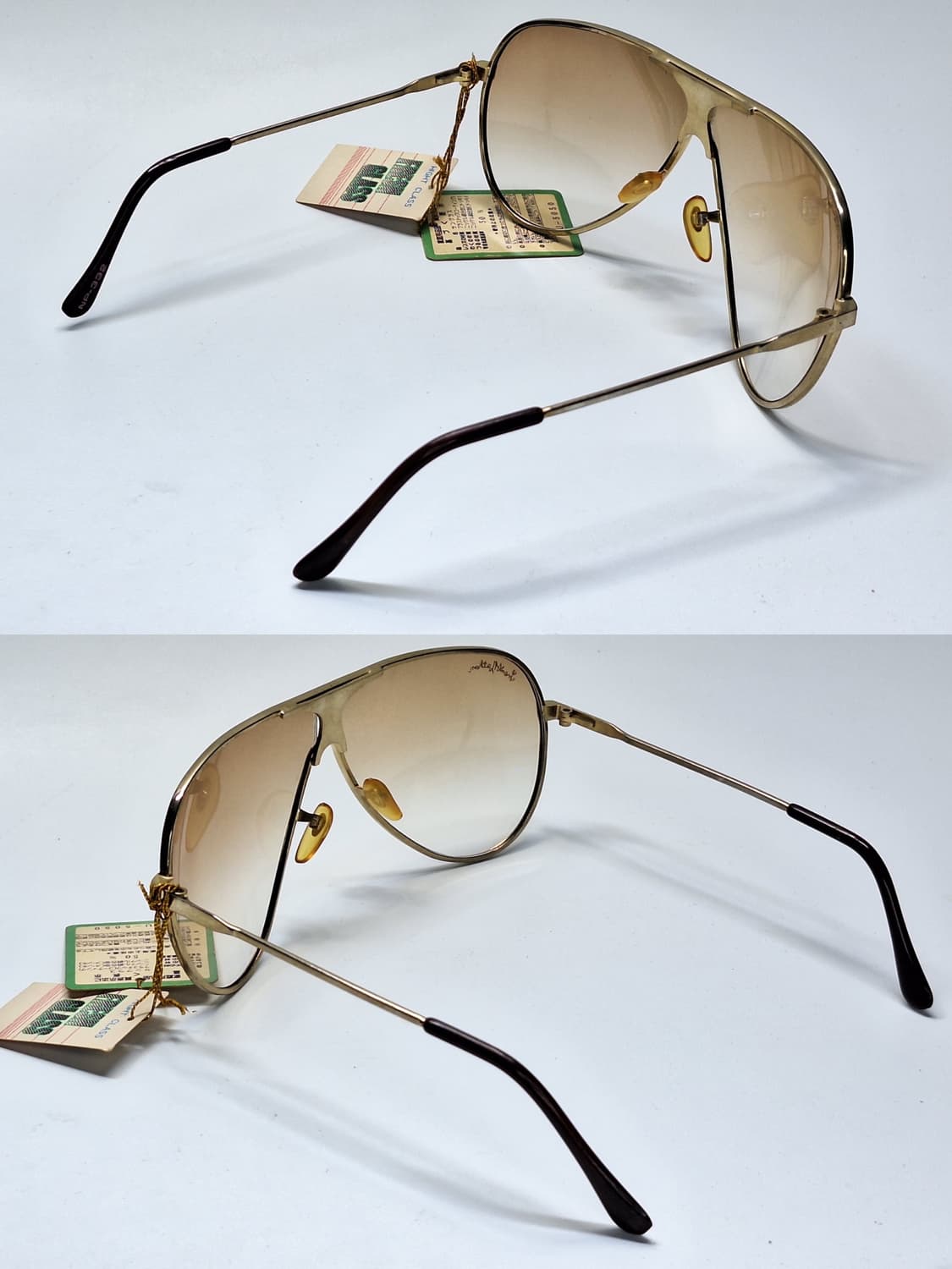 80s 일본제 빈티지 데드스톡 미사용/NP-332 선글라스 에비에이터 상품이미지8