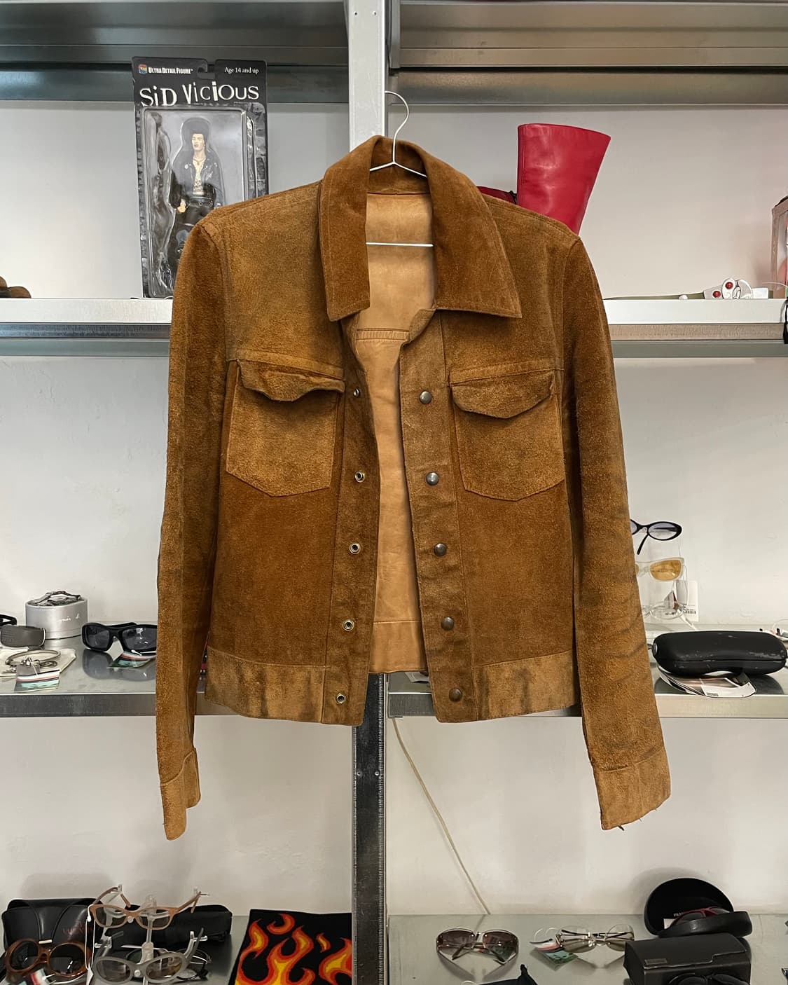 60s 빈티지 스웨이드 리버시블 트러커 자켓 상품이미지3