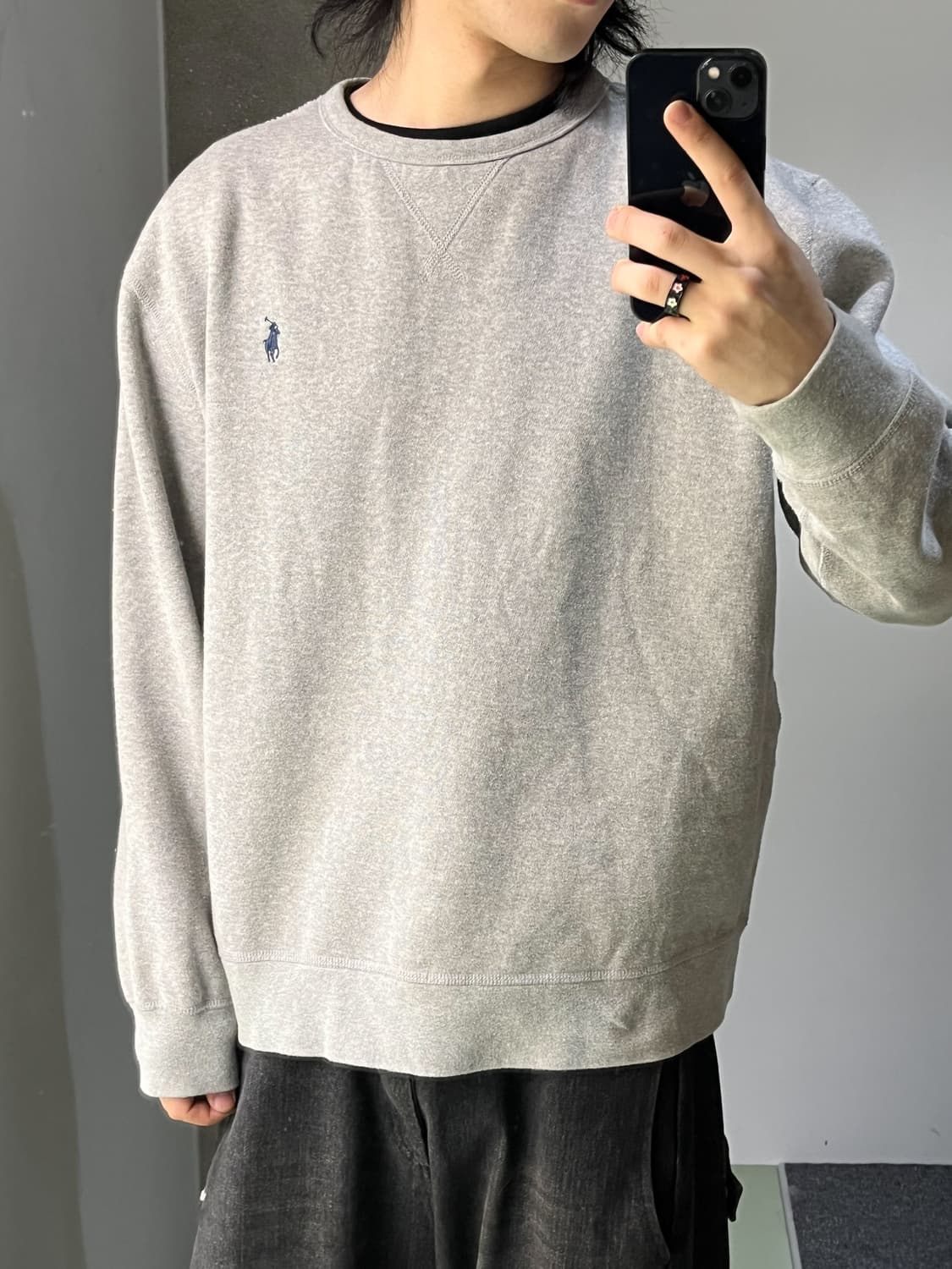 폴로 랄프로렌 베이식 포니 크루넥 스웻셔츠 상품이미지3
