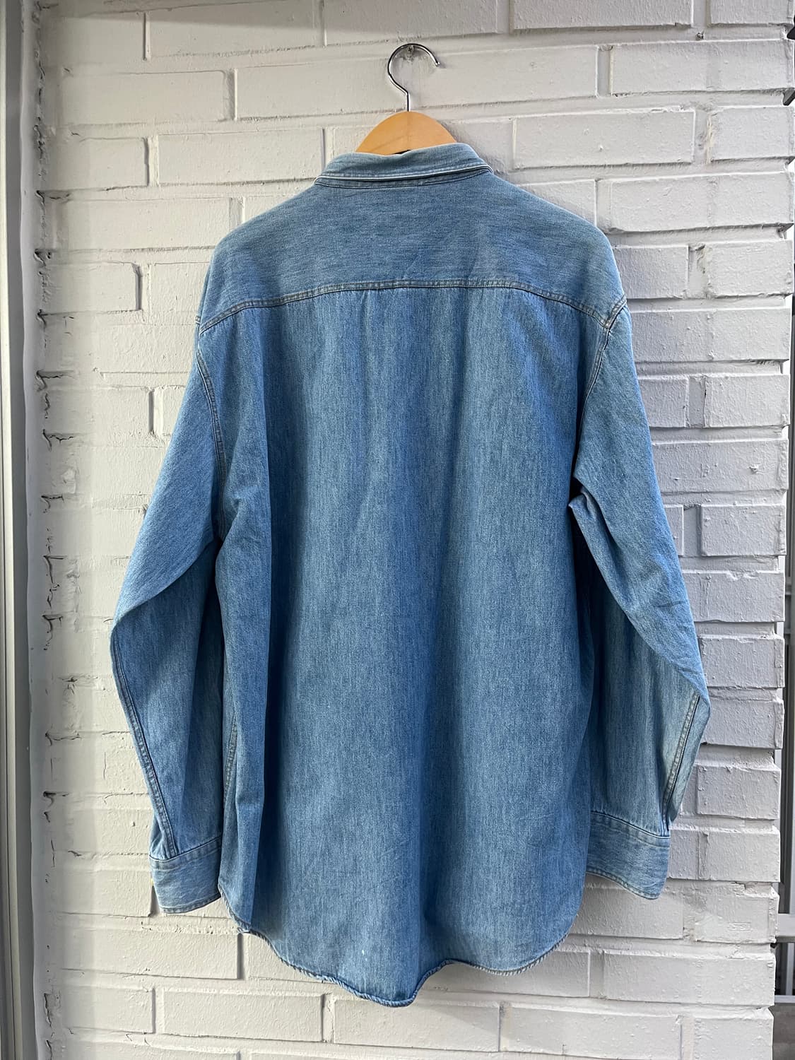 90's GAP denim shirt 상품이미지4