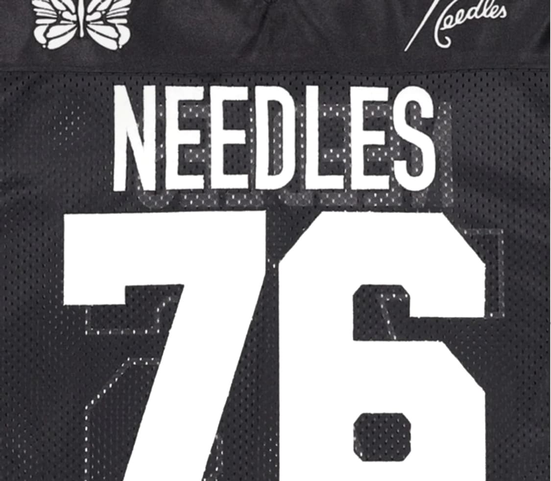 니들스 x 빔즈 풋볼 저지 블랙 상품이미지4