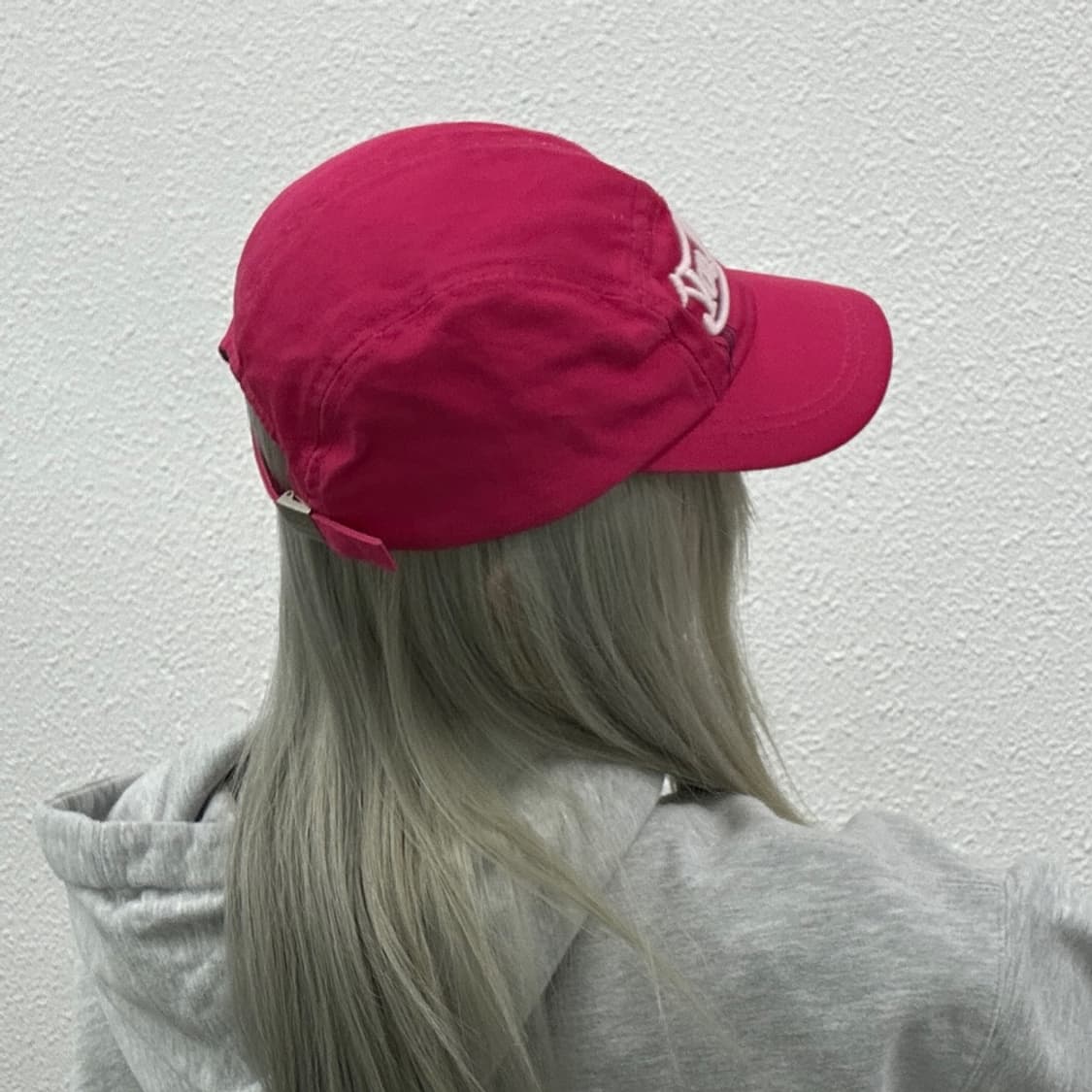 본더치 y2k 핫핑크 볼캡 상품이미지3