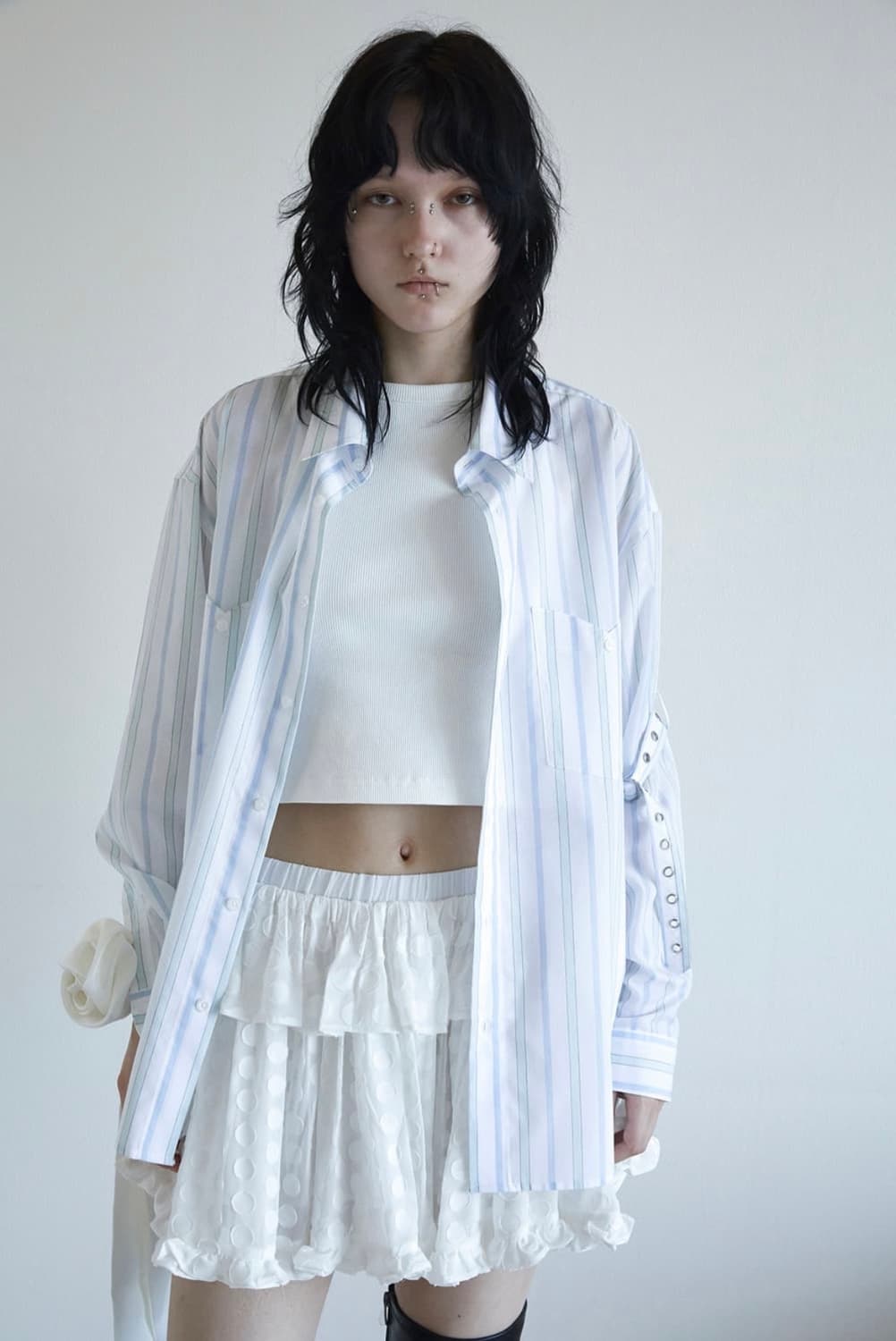 데어드 UNCLE STRIPE SHIRT 상품이미지1