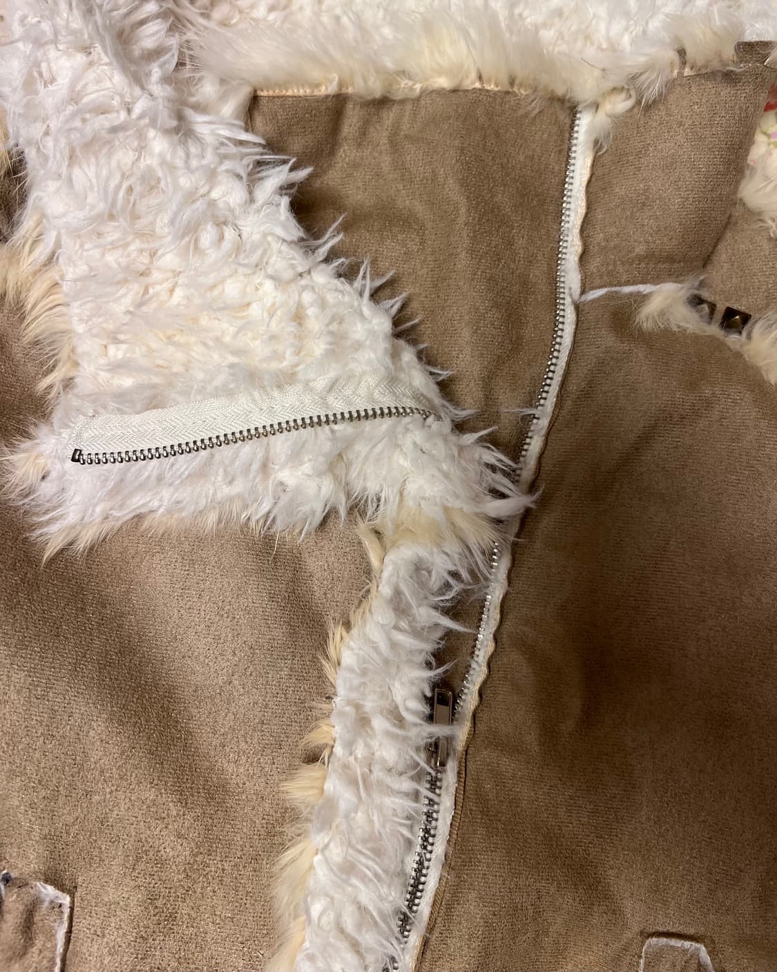 그런지 빈티지 무스탕 퍼  상품이미지3