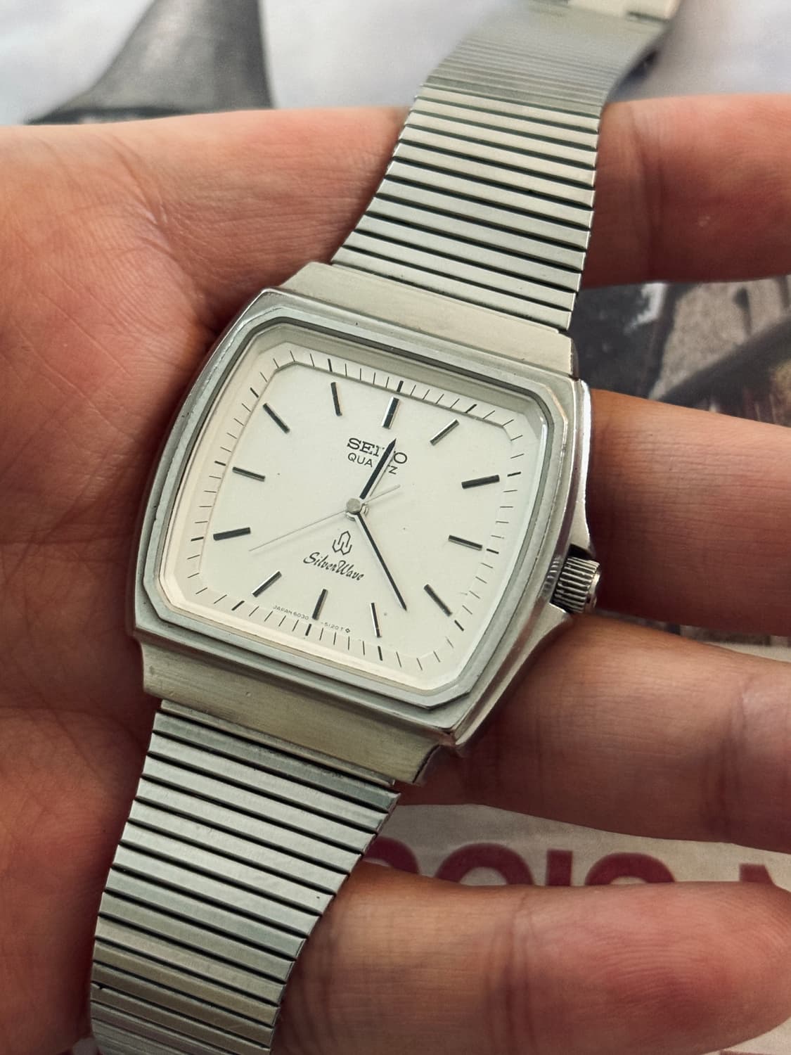 Seiko 세이코 SilverWave 스퀘어 쿼츠 상품이미지3