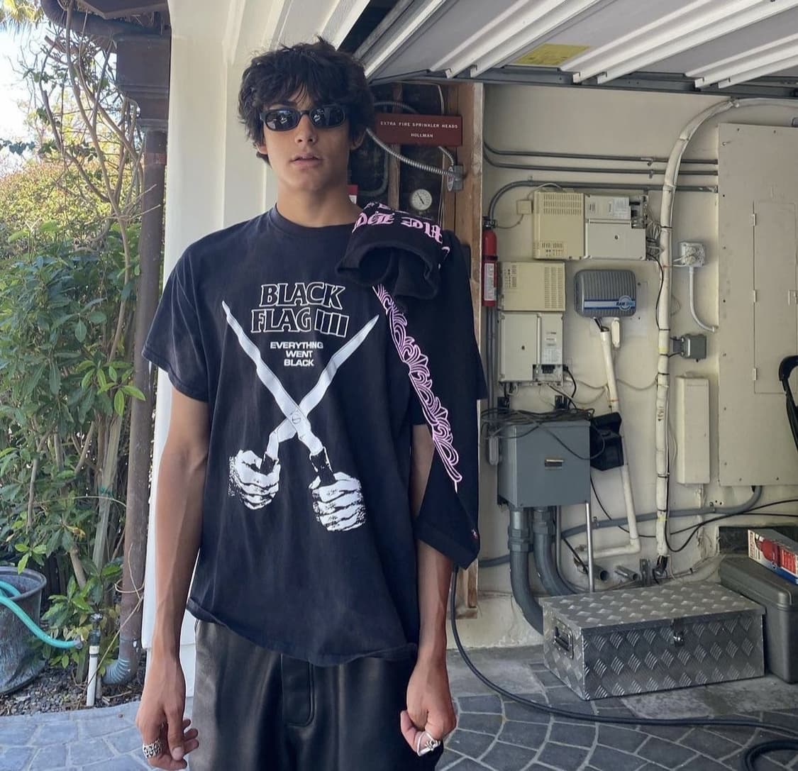 빈티지 블랙 플래그 black flag 티셔츠 상품이미지1