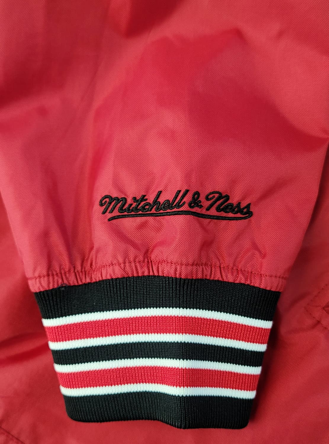 미첼엔네스 올드스쿨 NBA 시카고불스 아노락자켓(웜업풀오버자켓) 판매 상품이미지7