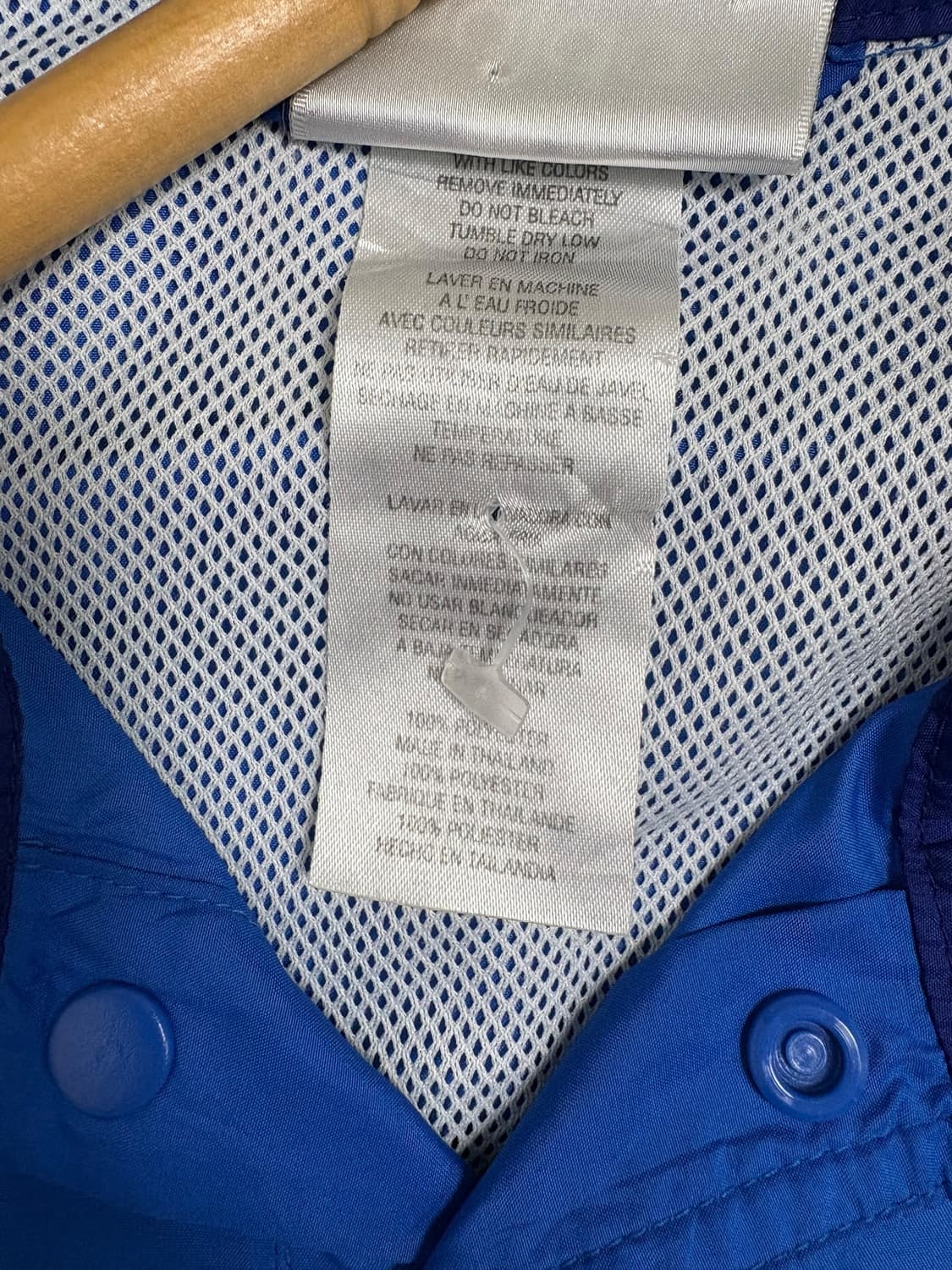 아디다스 빈티지 아노락 블루 상품이미지8