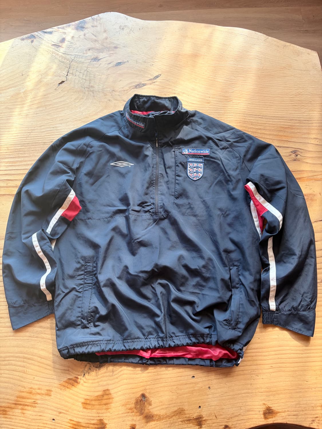 0203 잉글랜드 트레이닝 스톰자켓 상품이미지1