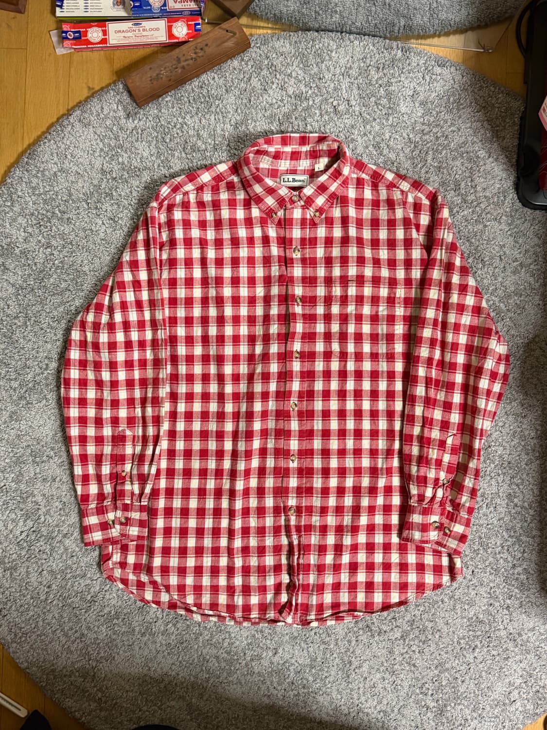 엘엘빈 버튼다운 카라 셔츠 상품이미지1