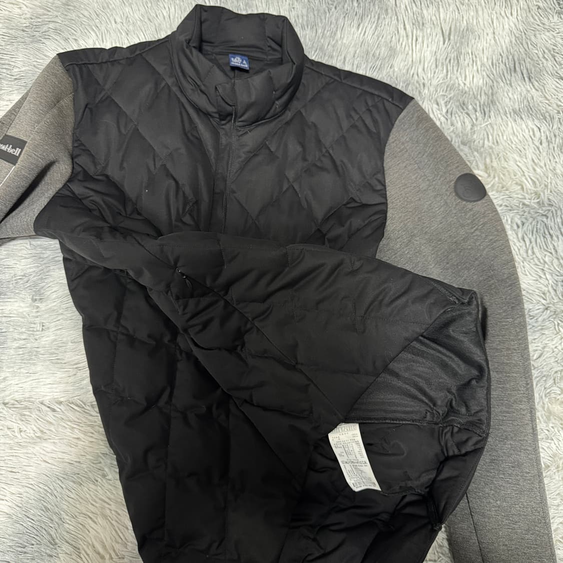 몽벨 구스다운 경량패딩 L사이즈 상품이미지5