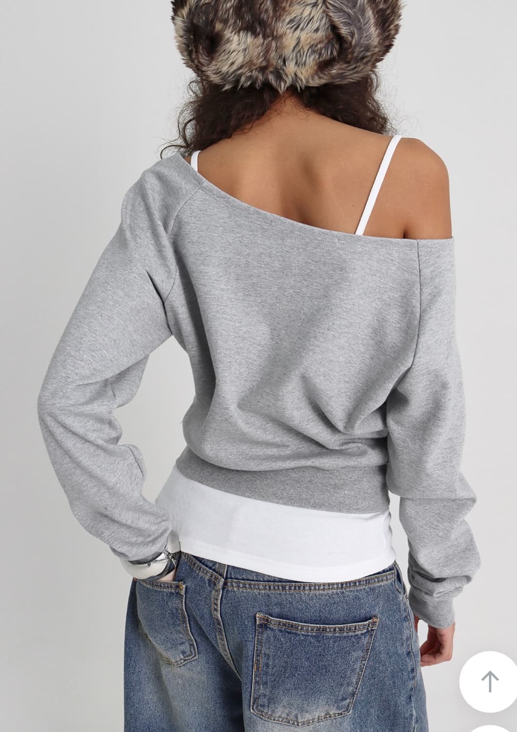 new) b-basic sweat offshoulder mtm 상품이미지2