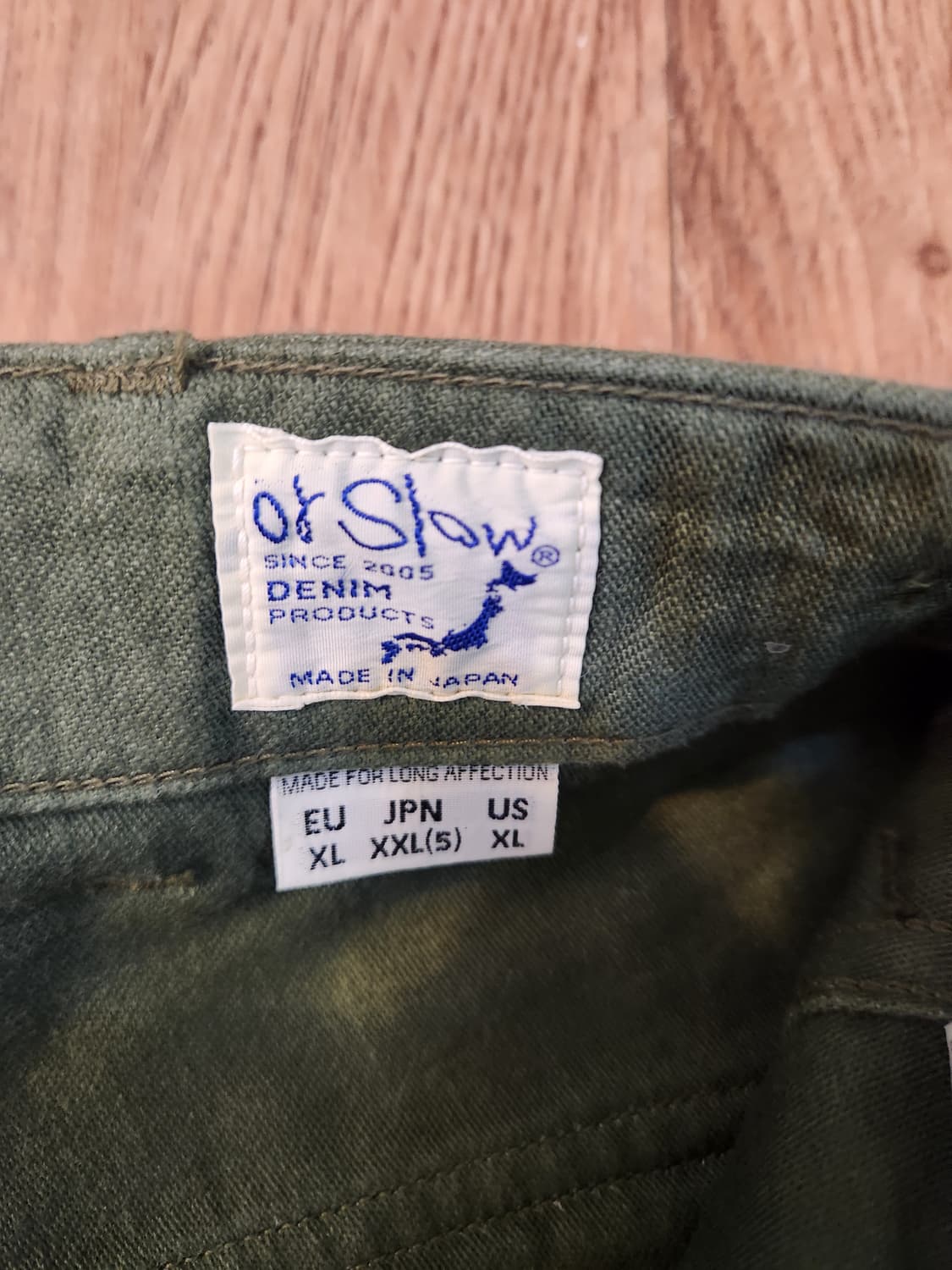 오어슬로우 퍼티그 팬츠 상품이미지3