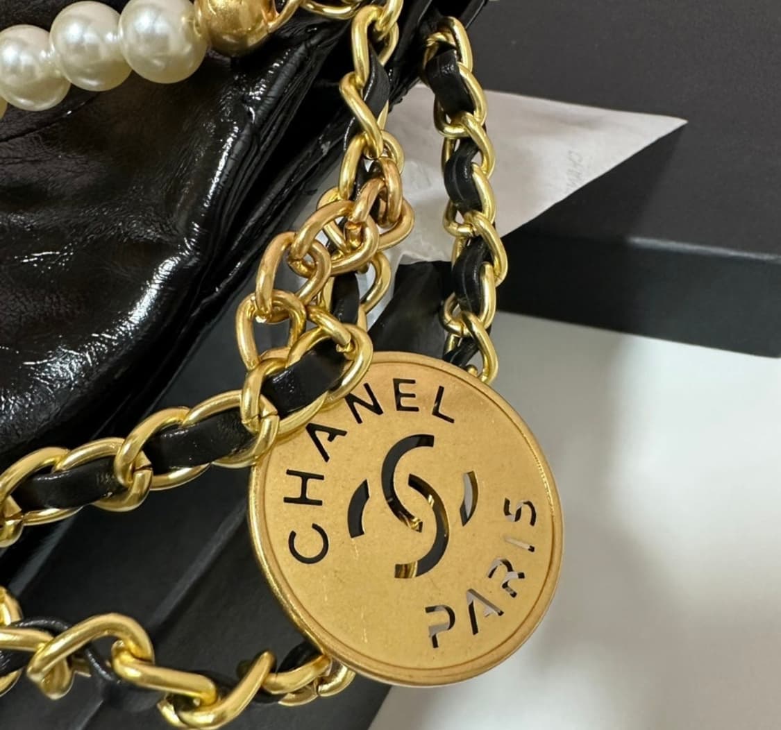 샤넬 메이크업 라인 진주 체인 숄더백 상품이미지9