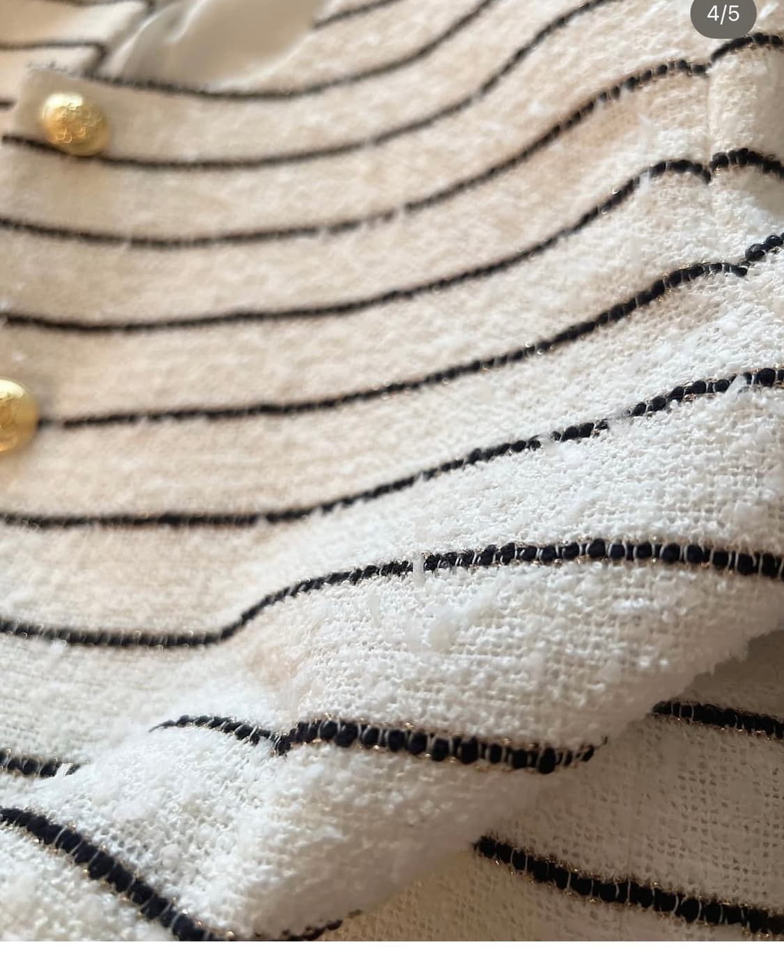 Striped spring tweed jacket 상품이미지5