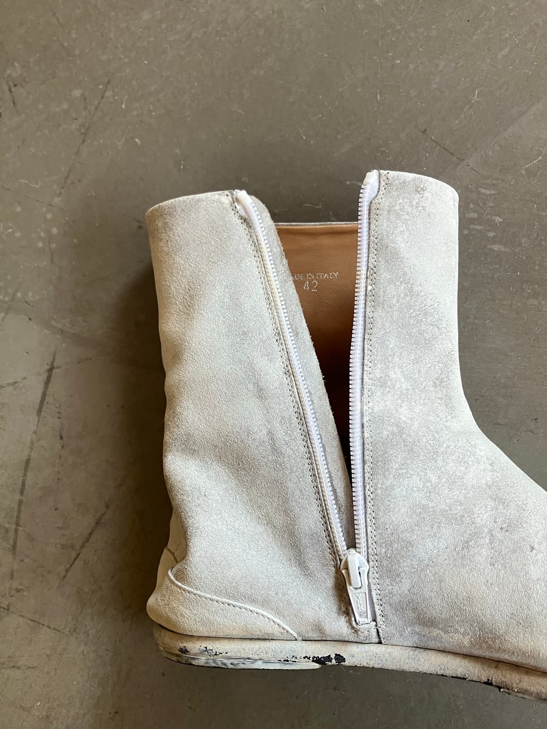 마르지엘라 페인팅 타비 플랫부츠 42size 상품이미지4