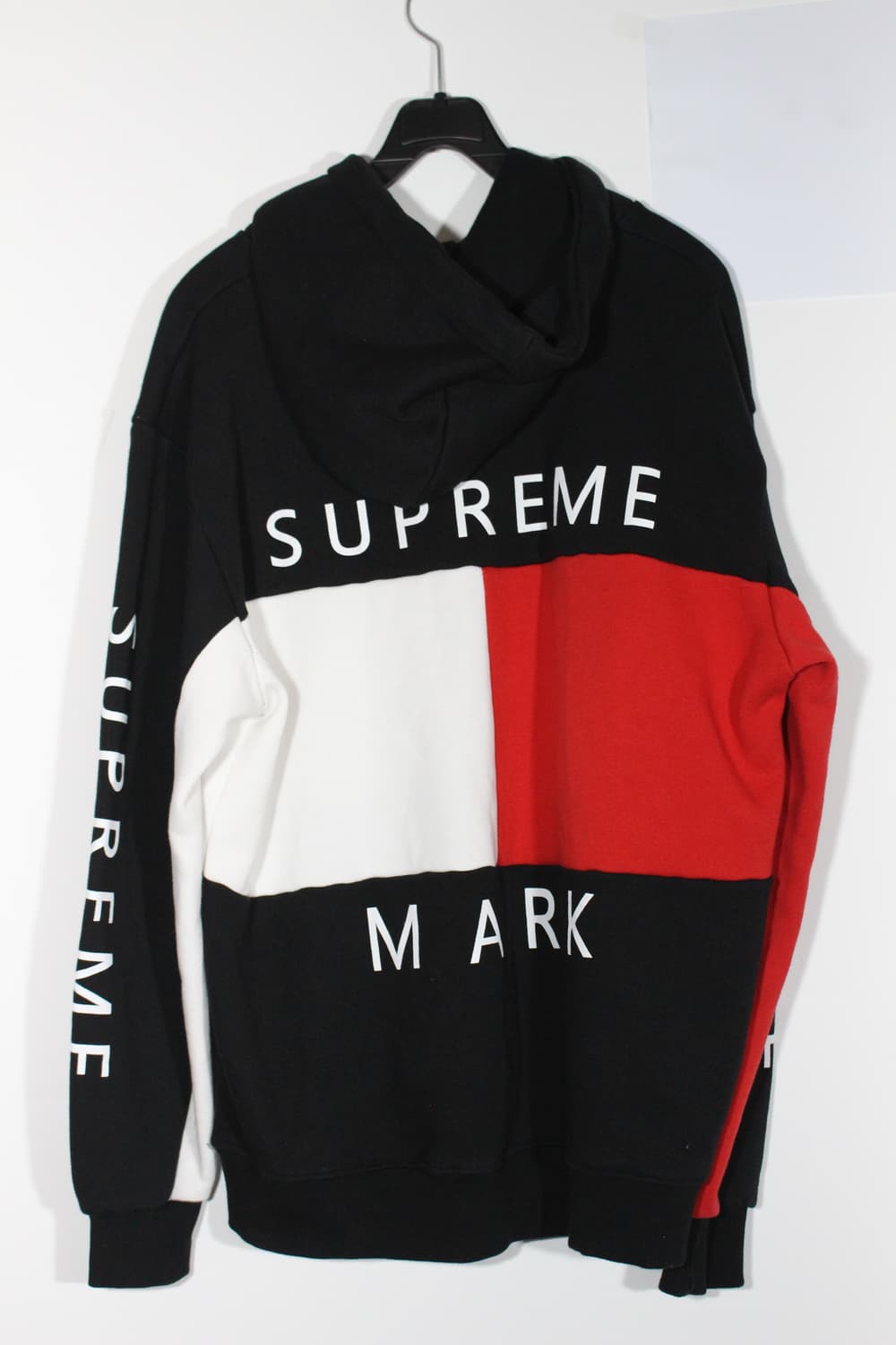 154. Supreme 검정 후드 맨투맨 상품이미지4