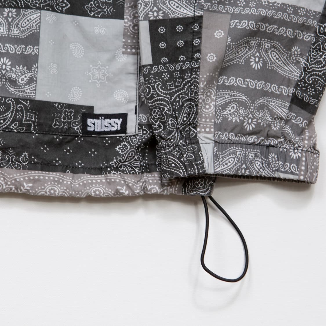 00s 스투시 페이즐리 후디드 자켓 상품이미지3