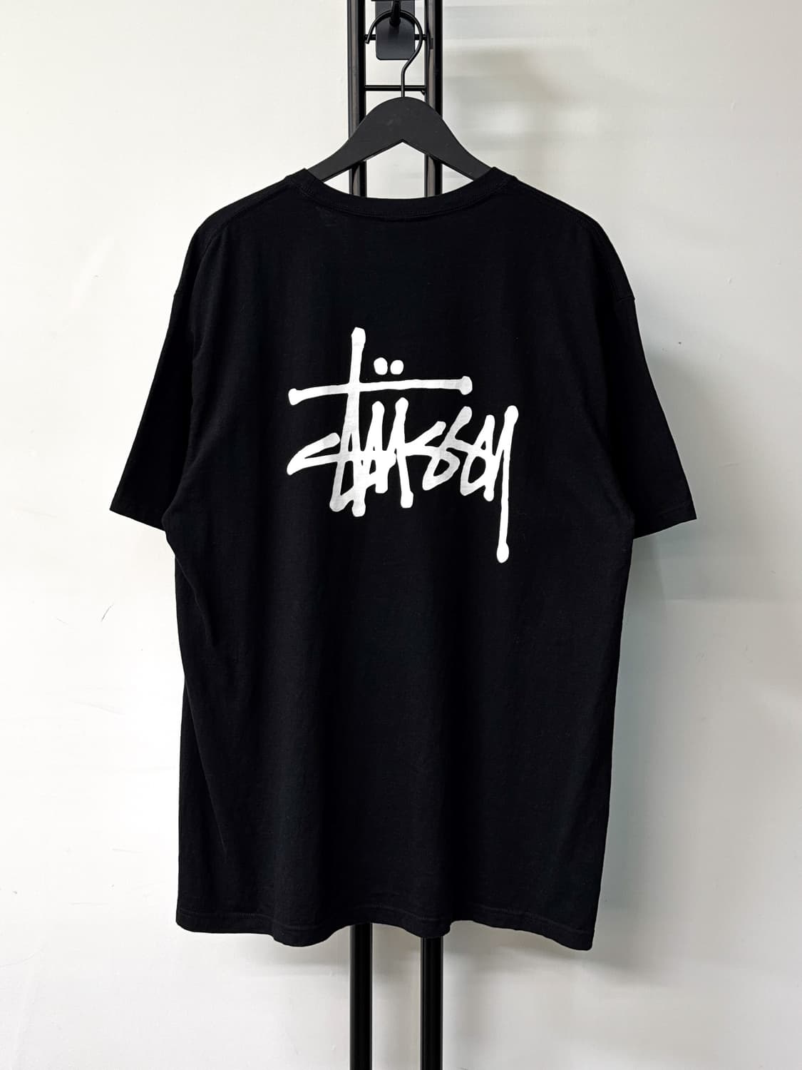 스투시 베이직 스탁 로고 티셔츠 상품이미지1