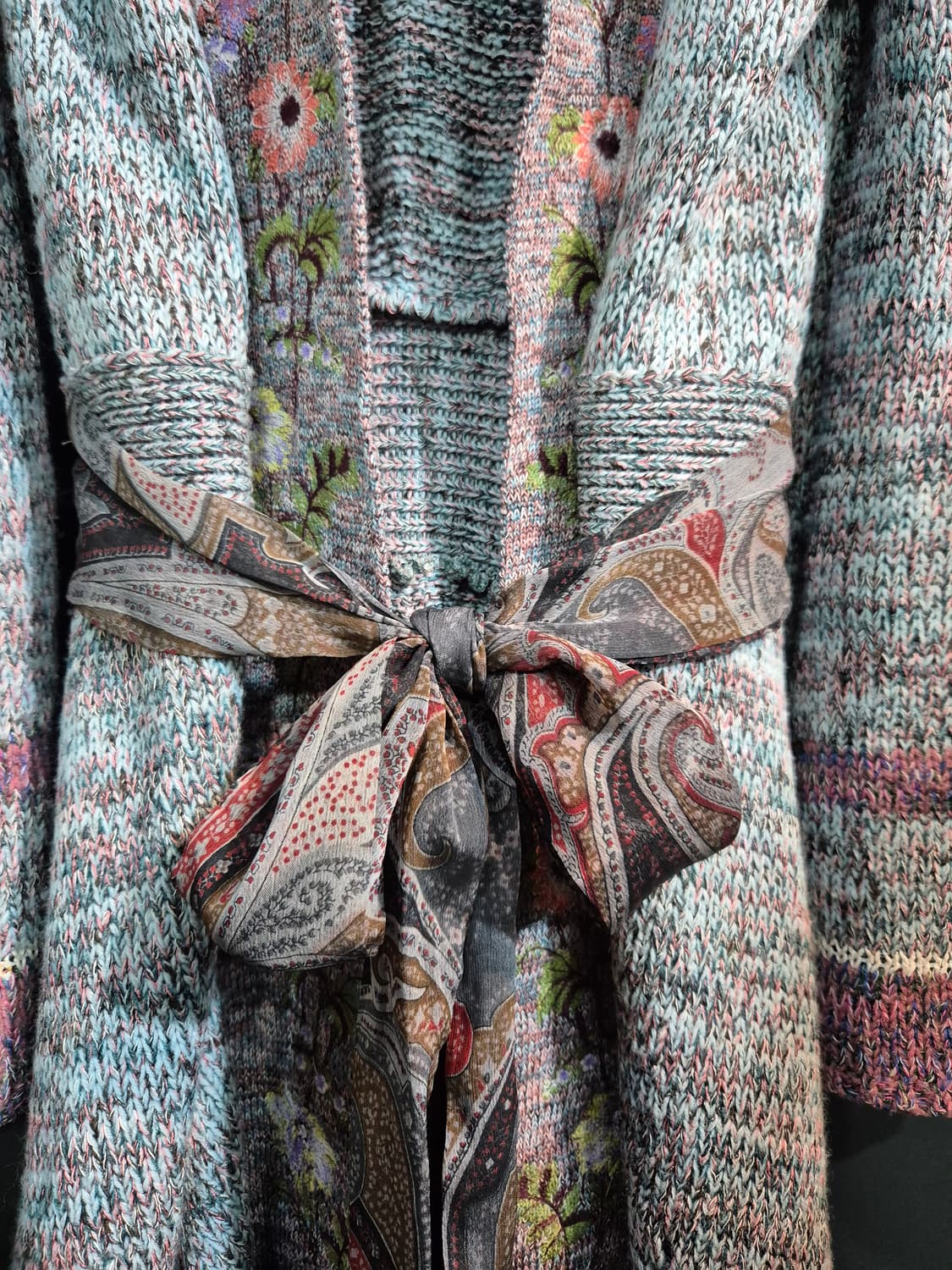 탱커스 니트 롱 가디건 S 상품이미지5