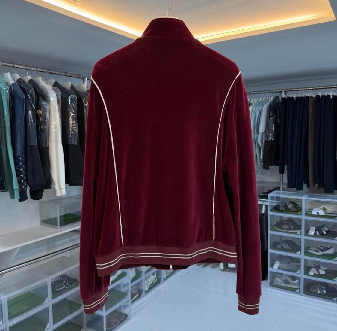 [리오브전포점] 셀린느 트리오페 벨루어 트랙 벨벳 집업 상품이미지2