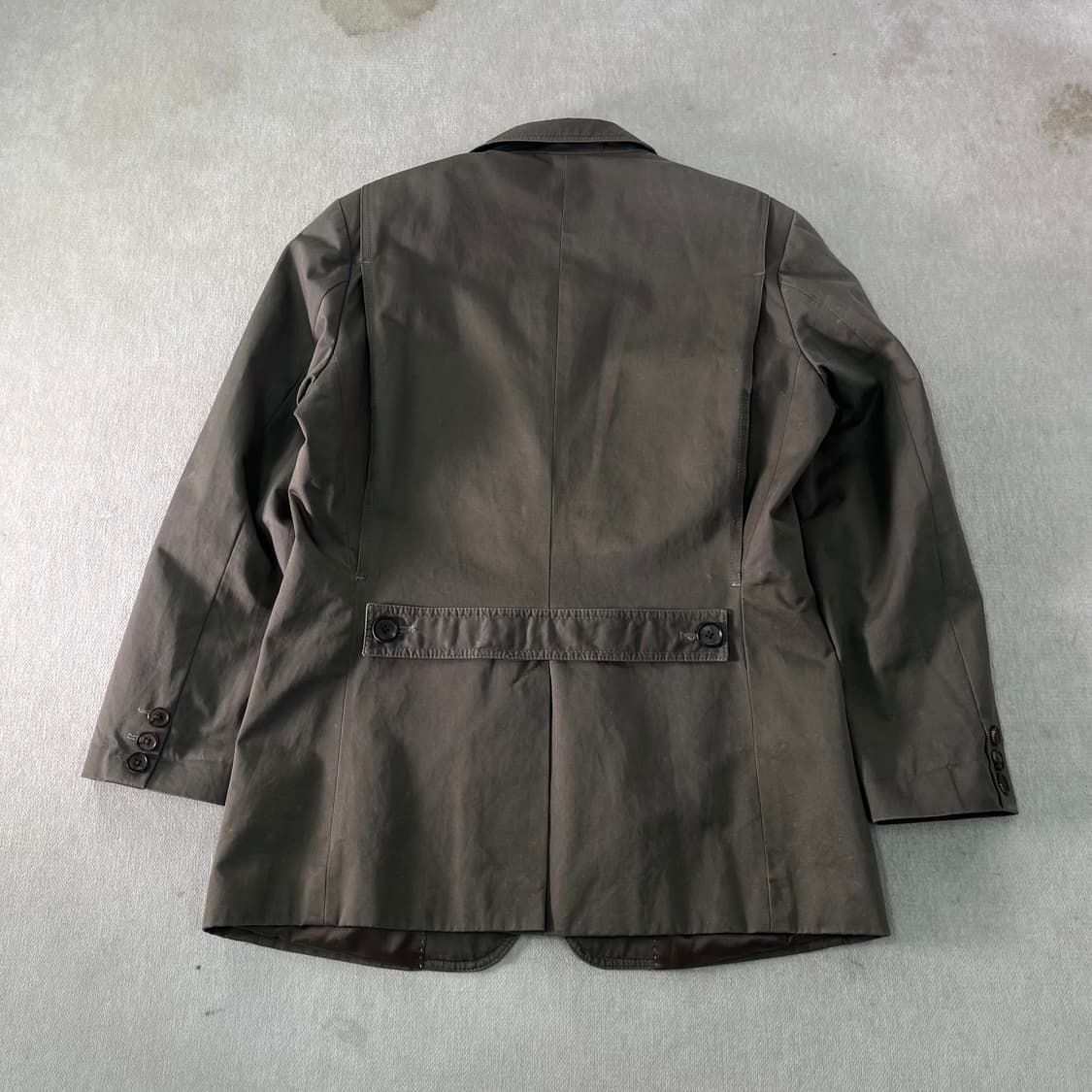 100 구찌 빈티지 포켓 코튼 블레이져 상품이미지2