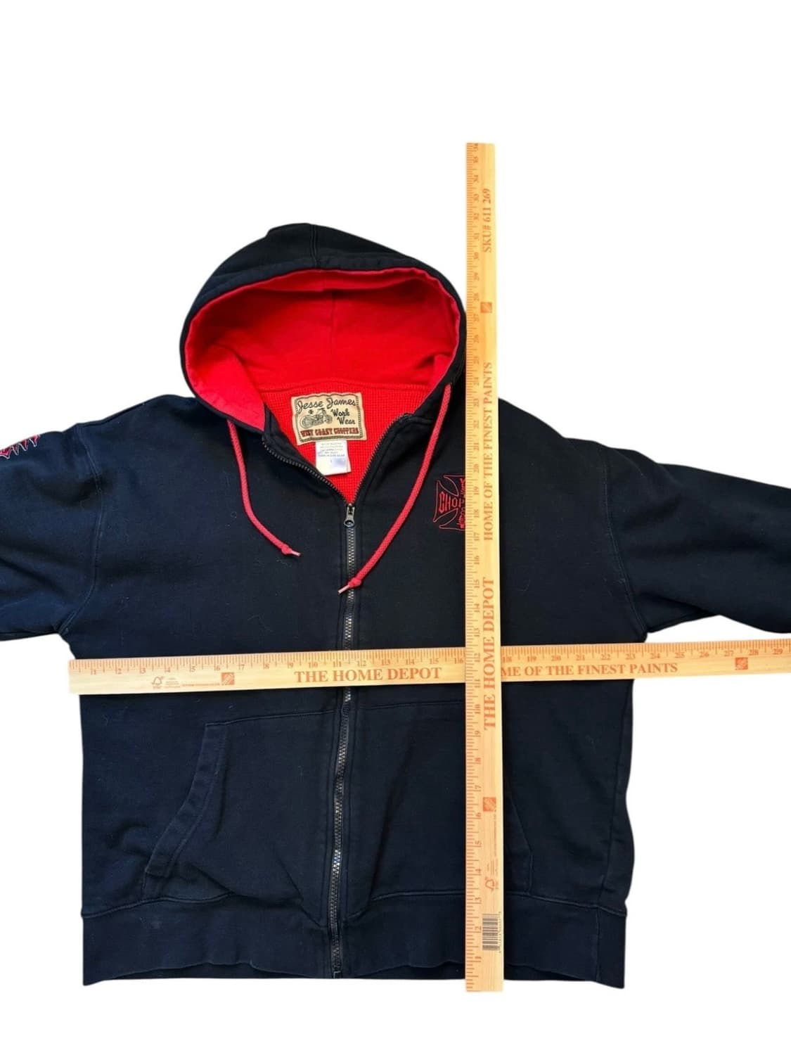 빈티지 웨스트코스트초퍼스 더블페이스 써멀 후드집업 상품이미지3