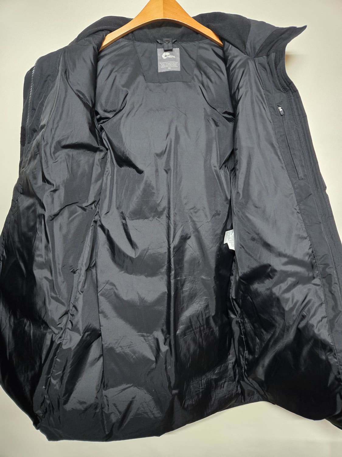 네파 블랙 구스 롱패딩 여 100 상품이미지3