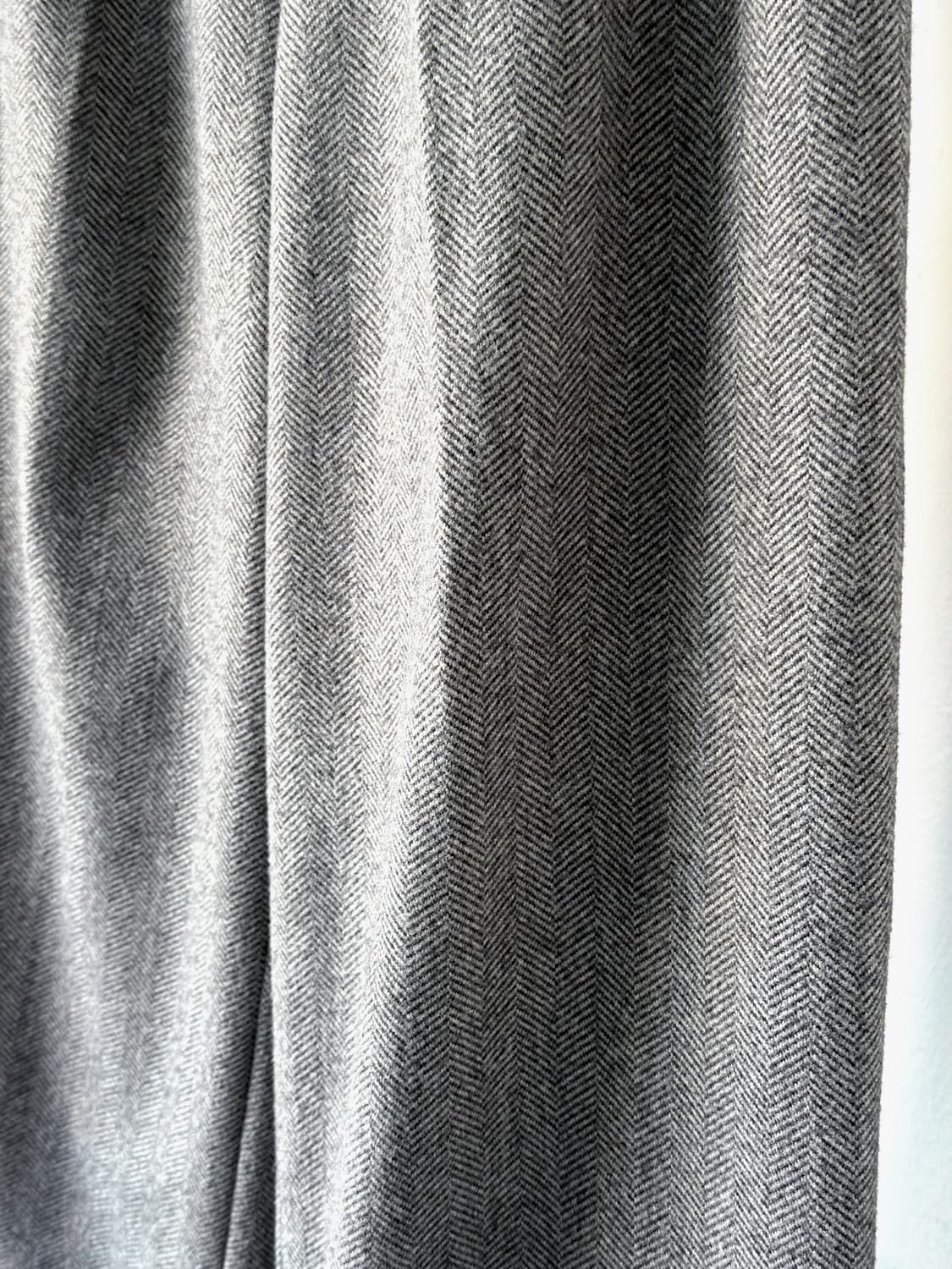 Design pattern banded wide trousers 상품이미지8