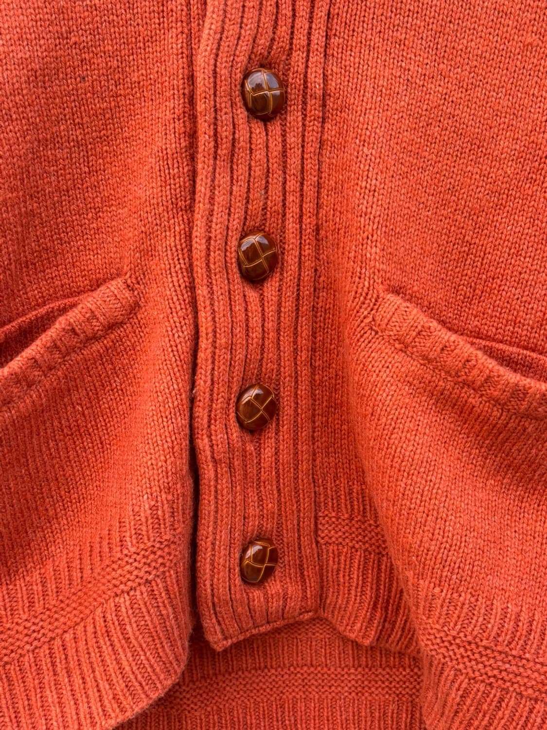 Simplicite Plus Orange Knit Cardigan 상품이미지5