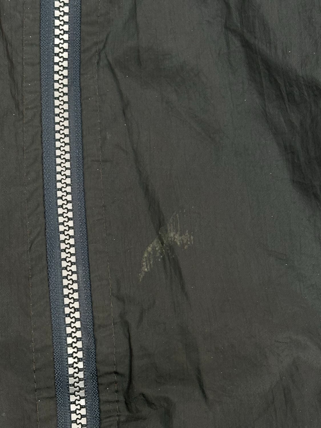 일본판 챔피온 메탈 실버 올드스쿨 배색 바람막이 자켓 L 상품이미지9