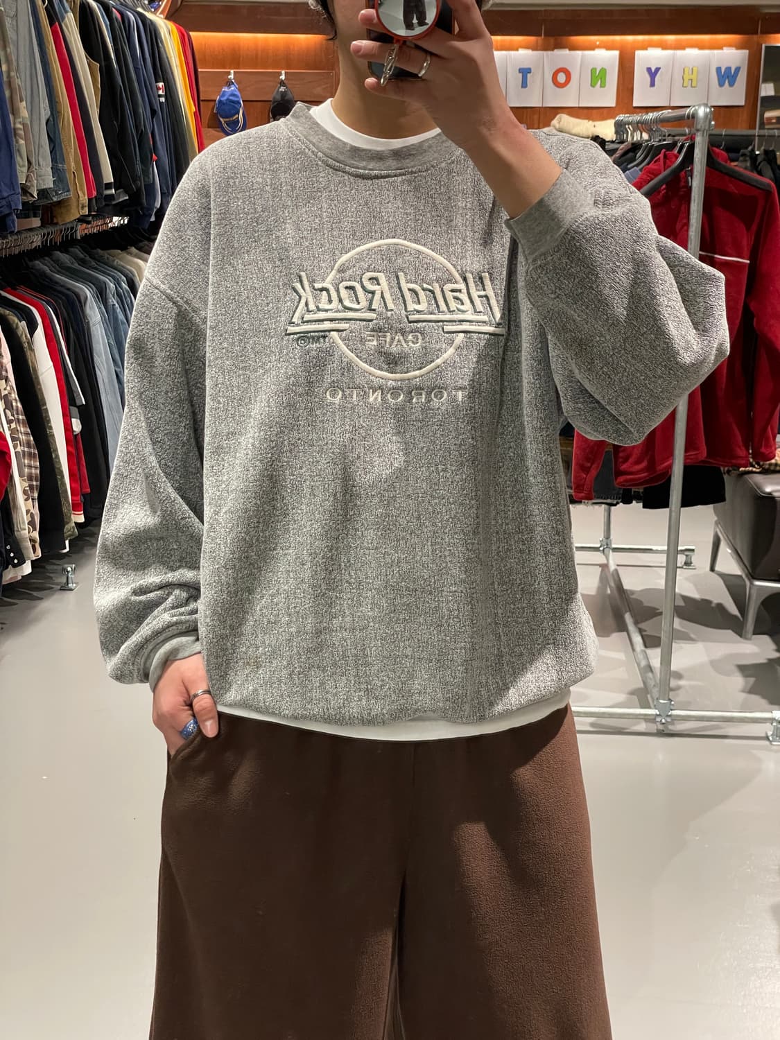 하드락 맨투맨 티셔츠   상품이미지5