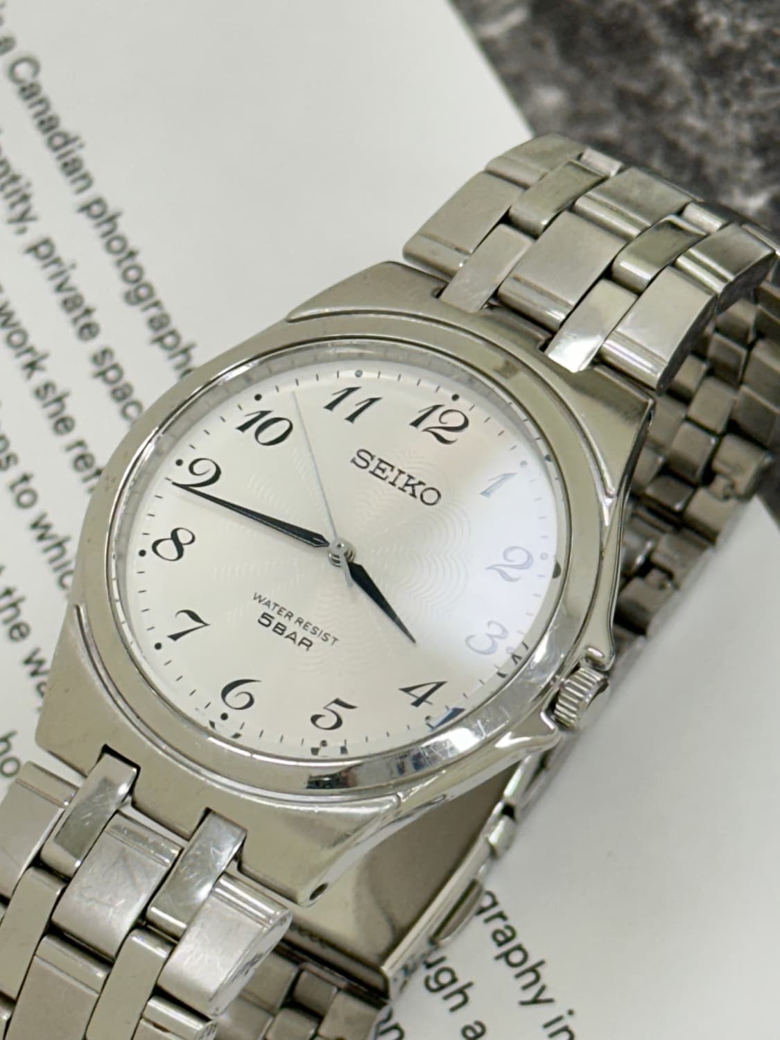 세이코 쿼츠 시계 상품이미지5