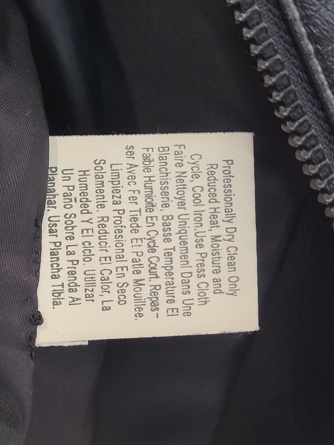 일본 빈티지 블랙 레더 자켓 집업 가죽 점퍼 55사이즈 상품이미지7