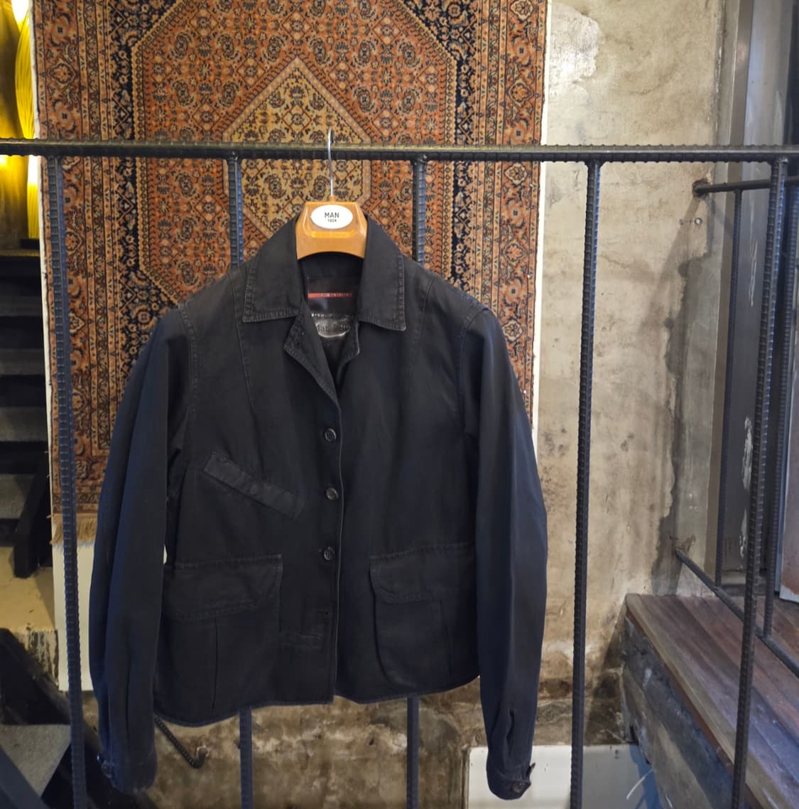 00'S 올드 프라다 유틸리티자켓  상품이미지1