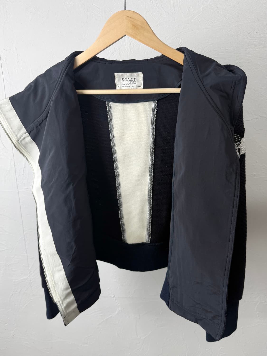 Doney 투웨이 비대칭 후드 자켓 상품이미지4