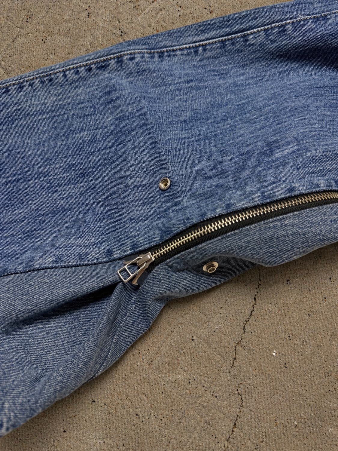 OLDPARK BAGGY JEANS, BLUE L 상품이미지5