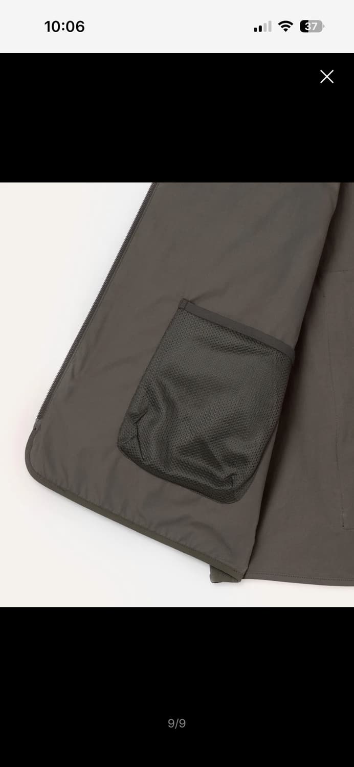 25SS 무신사스탠다드 시티 레저 유틸리티 피싱 베스트 머드 그레이 상품이미지7