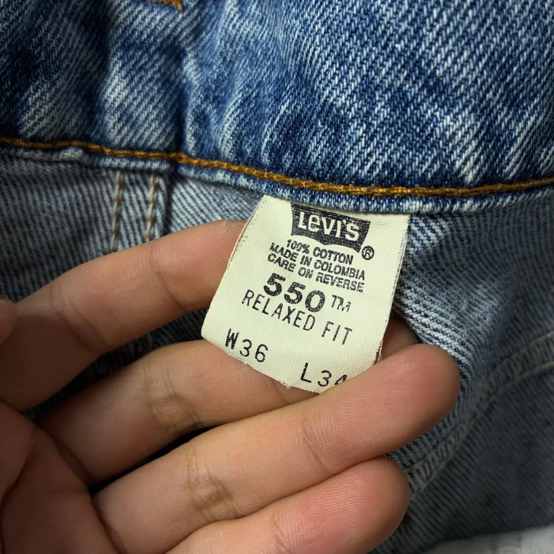 Levi's  리바이스 오렌지탭 550 데님팬츠  상품이미지6