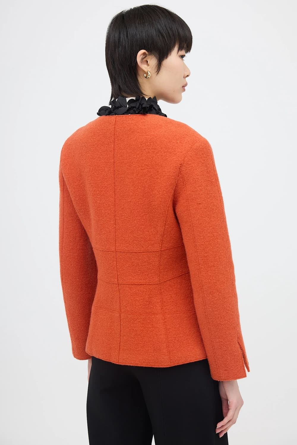 1999 Chanel 샤넬 울 포인트 컬러 자켓 42 상품이미지2