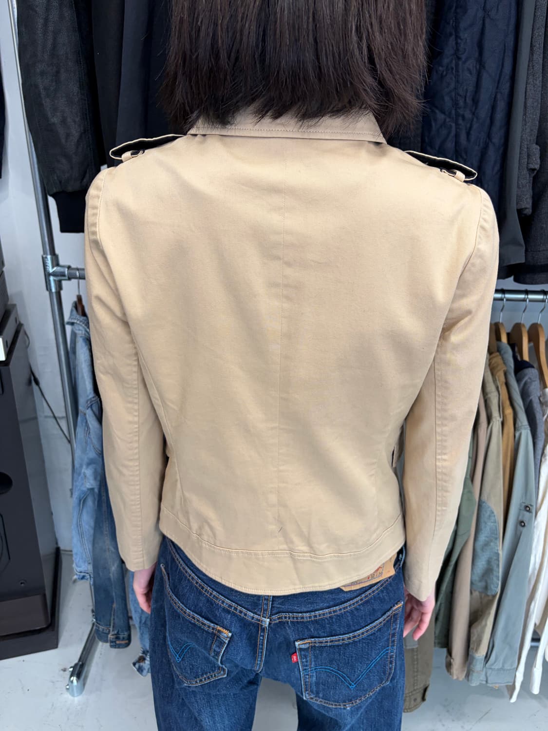 Castelbajac 베이지 숏 자켓 상품이미지3