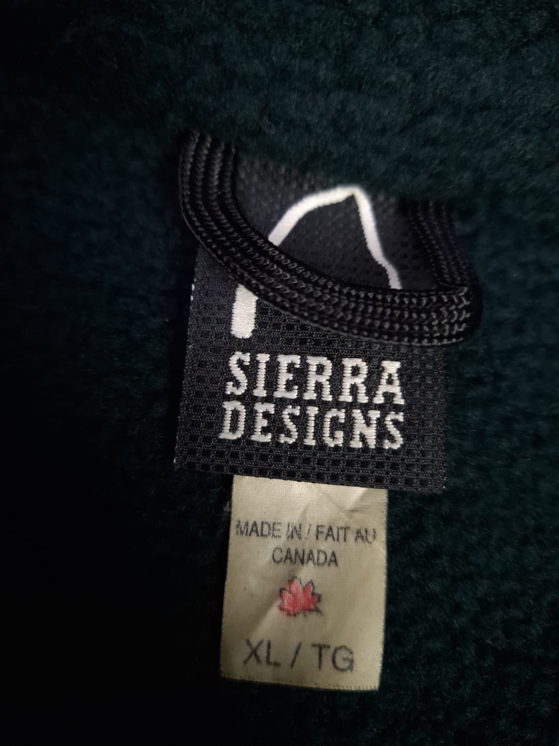 오리지날 90's 캐나다제조 시에라디자인 후리스자켓 상품이미지2