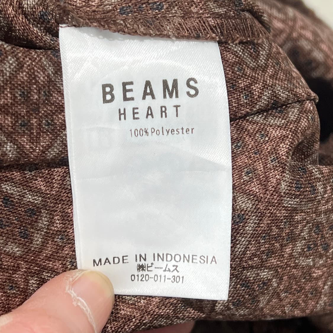 빔즈 하트 패턴 치카노 팬츠 s10721 상품이미지5